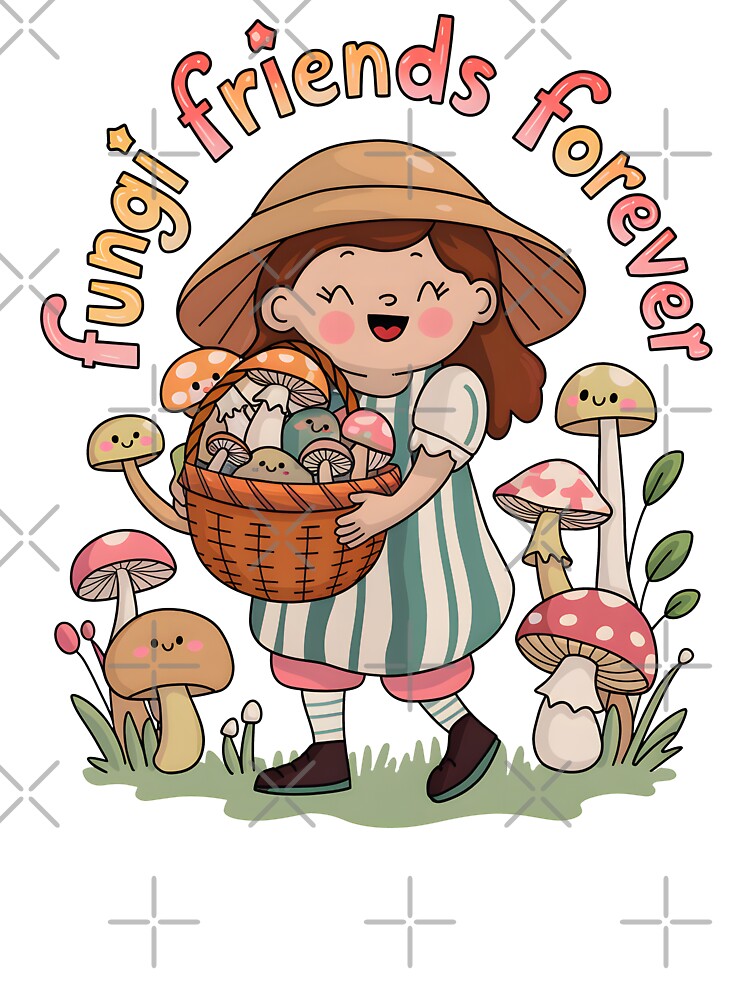 Fungi Friends Forever by Wegetees