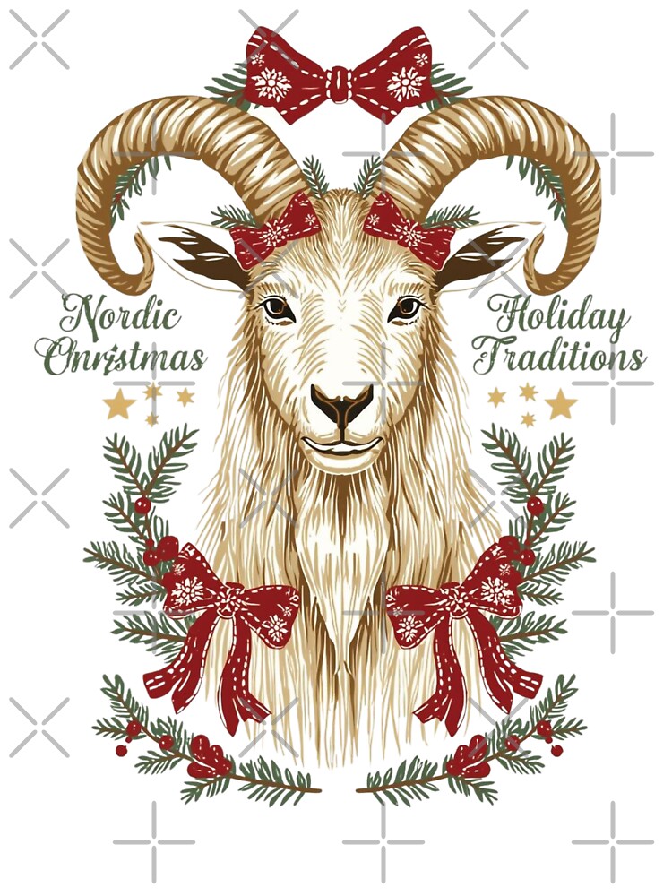 Yule Goat Christmas Series – Nordic Holiday Folklore Collection by Nordic Echo