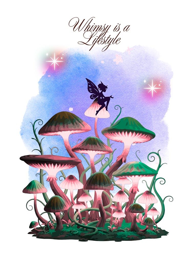 Whimsical Fairy Mushroom Garden by Pollen and Prologue