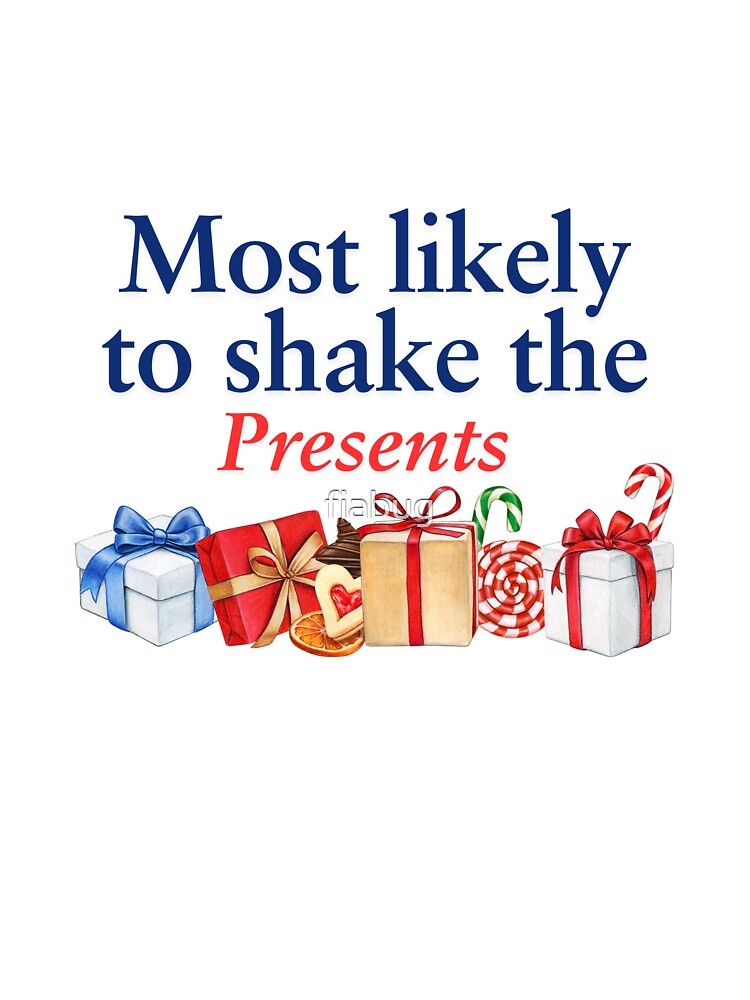 Christmas present shaker by fiabug