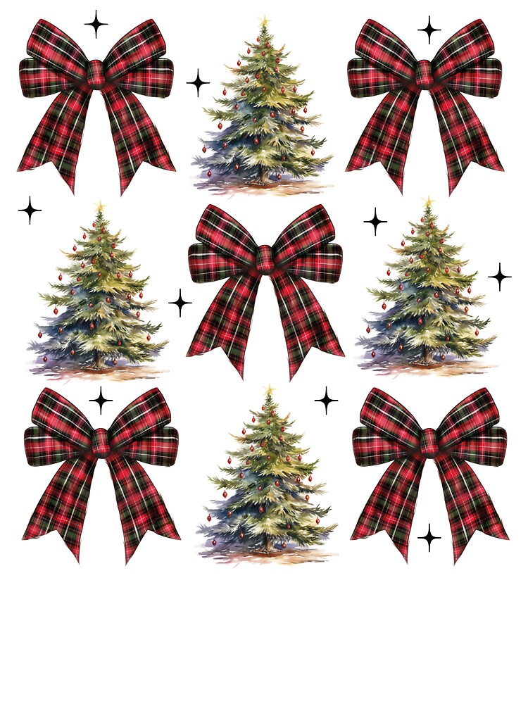 Christmas Tree Coquette Bow Shirt, Holiday gift, Christmas vibes, New year gift, Festive Mama & Grandma Gift, Christmas 2024, Christmas present by Noe Mill