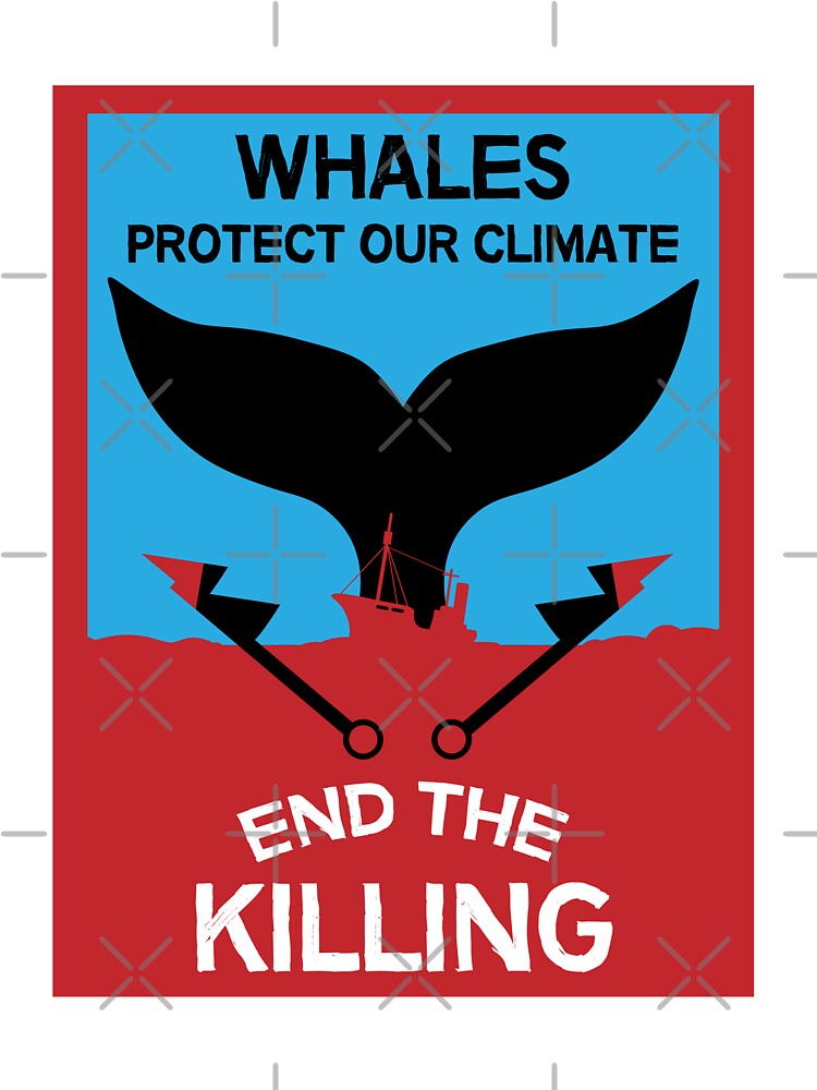 Ban Whaling | Sea Life Conservation | Marine Protection | Whales | Climate Change by happygiftideas