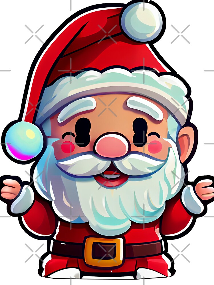 Christmas Santa Claus - Sticker by ABArtByAlexST