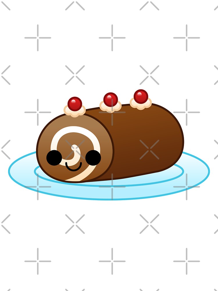 kawaii yule log by kittybox
