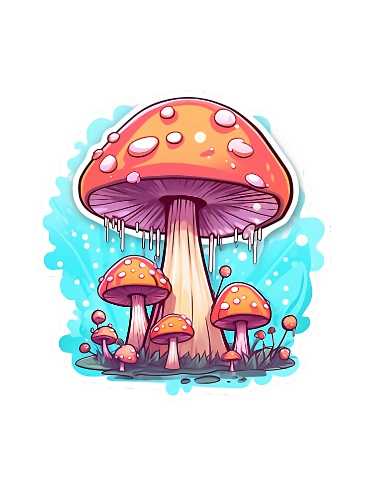 Whimsical Mushrooms by WhimsyWhispers