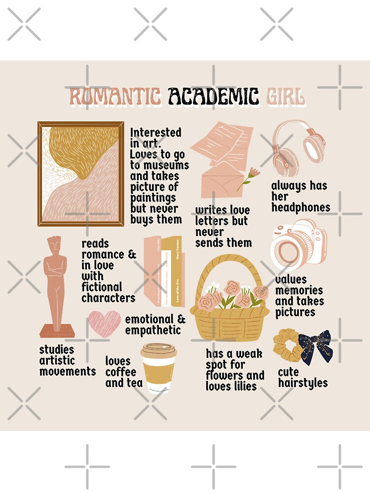 Romantic academic girl - Light background by Athenasgirl
