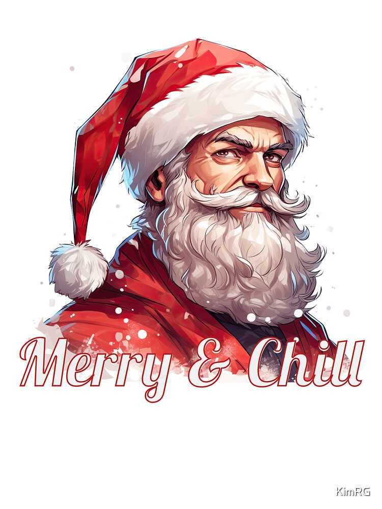 Merry & Chill - winter white lettering by KimRG