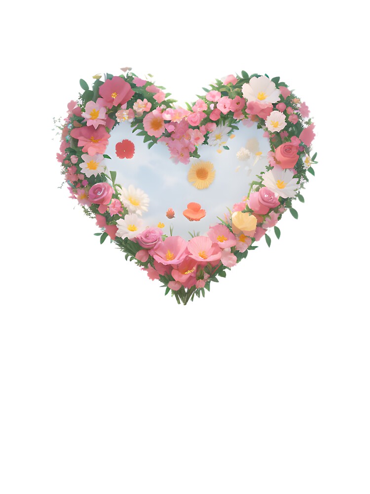 Heart of Flowers by hyggefolkart