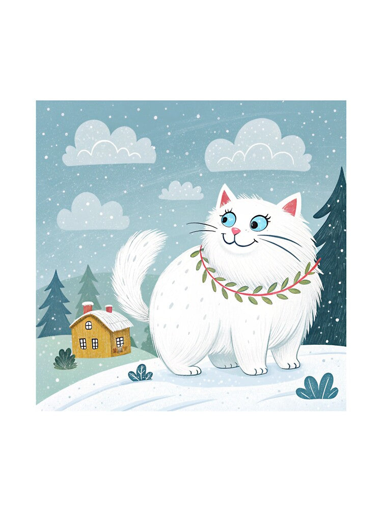 Jólakötturinn (Yule Cat) 19 by AIfolklore