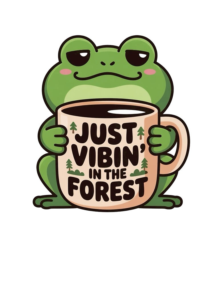 Froggy Coffee Vibes by AH-homemade