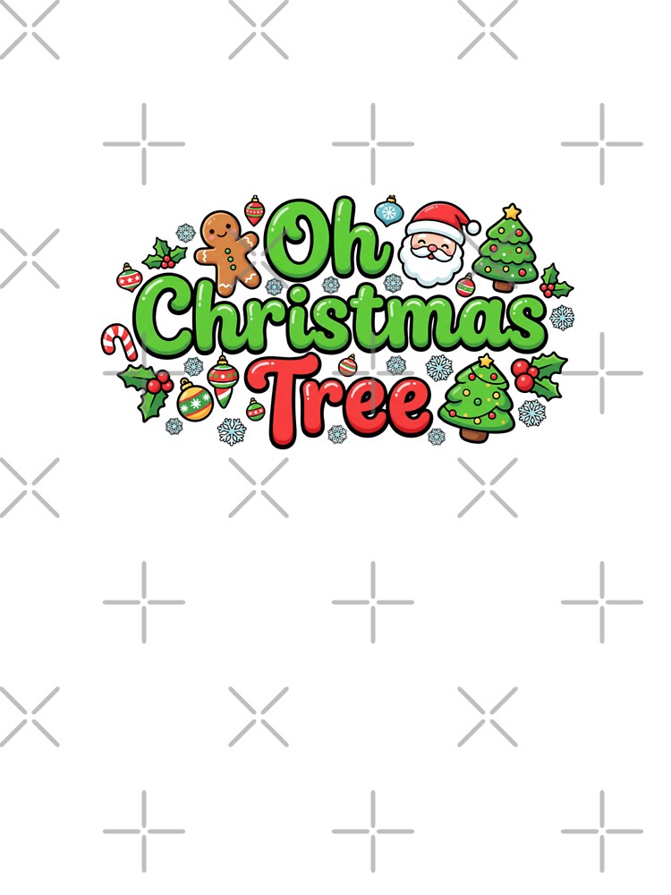 oh christmas tree cake coquette retro holiday art by ArtDesignTp