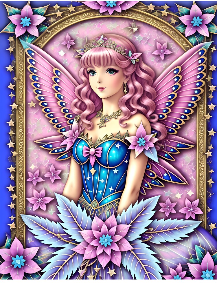 Blue fairy by Lokiindarkness
