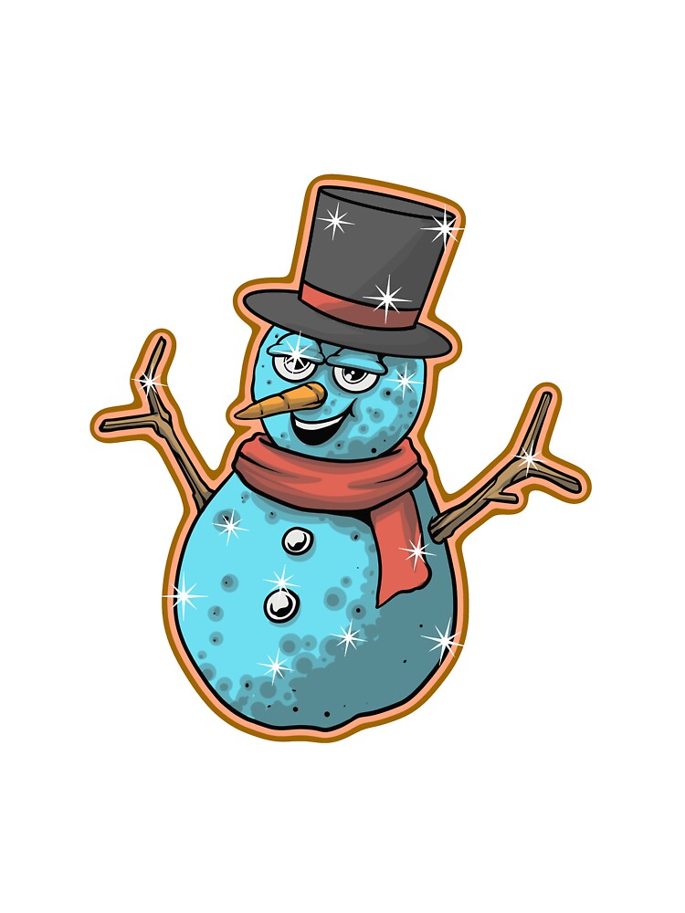 Snowman by phsycartwork