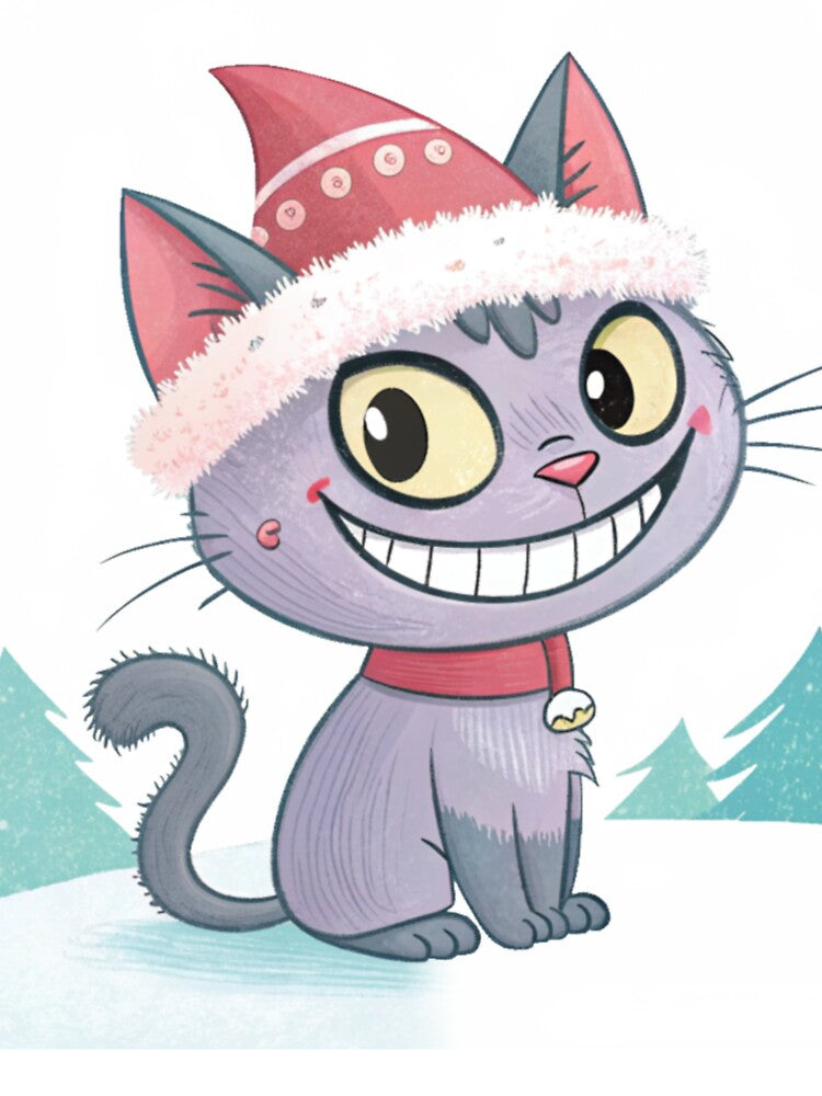 Jólakötturinn (Yule Cat) 34 by AIfolklore