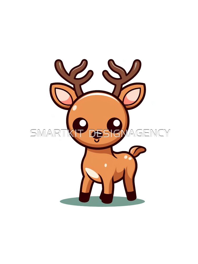 Adorable simple reindeer by SMARTKIT  DESIGNAGENCY