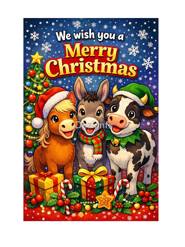 We wish you a Merry Christmas by Designfs