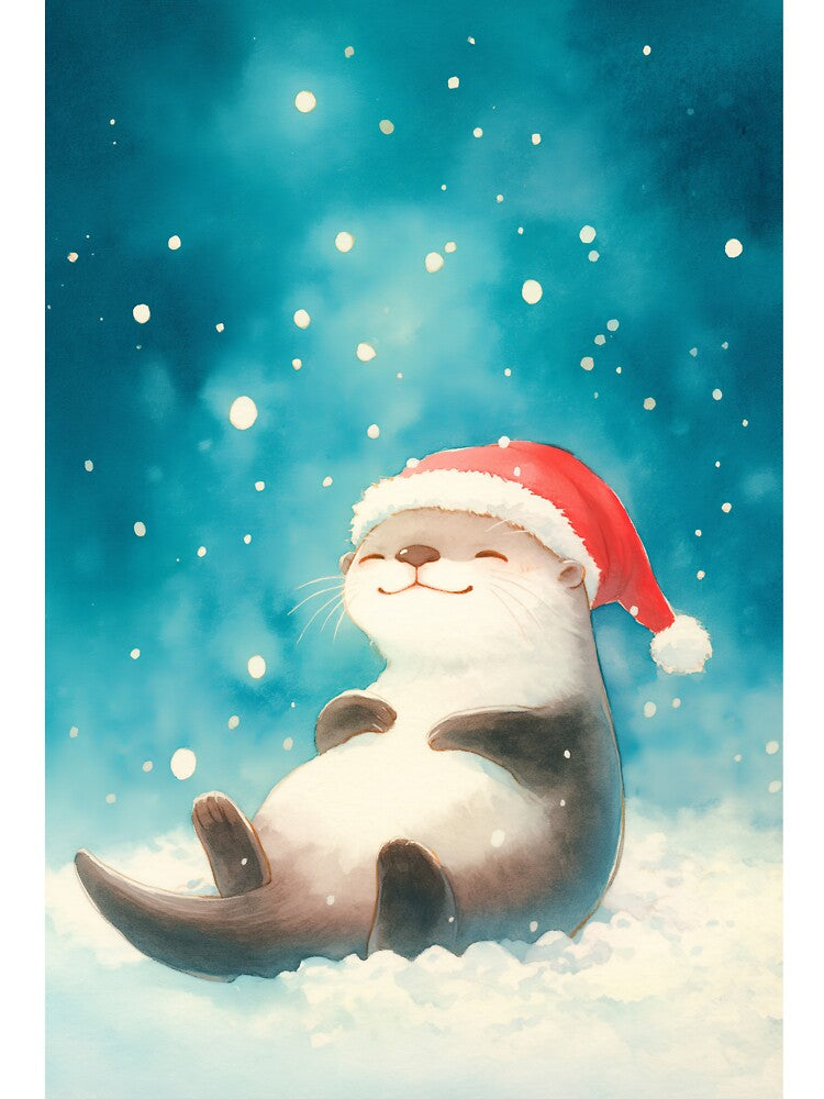 Otter Christmas Cheer by AshiraCreations