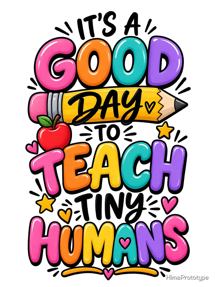 Good Day to Teach Tiny Humans Teacher by HimaPrototype