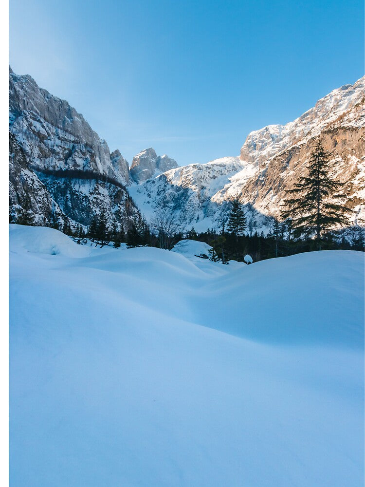 Beautiful winter scenery at Tamar valley, Slovenia by Patrik Lovrin