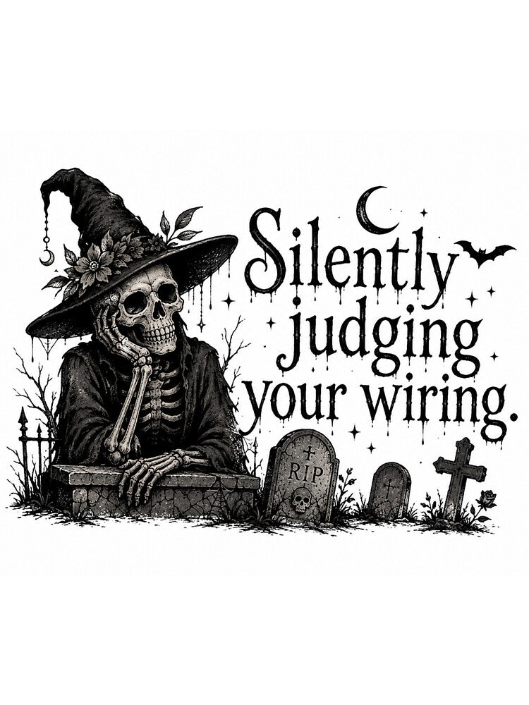 Silently Judging Your Wiring by GraveyardGlam