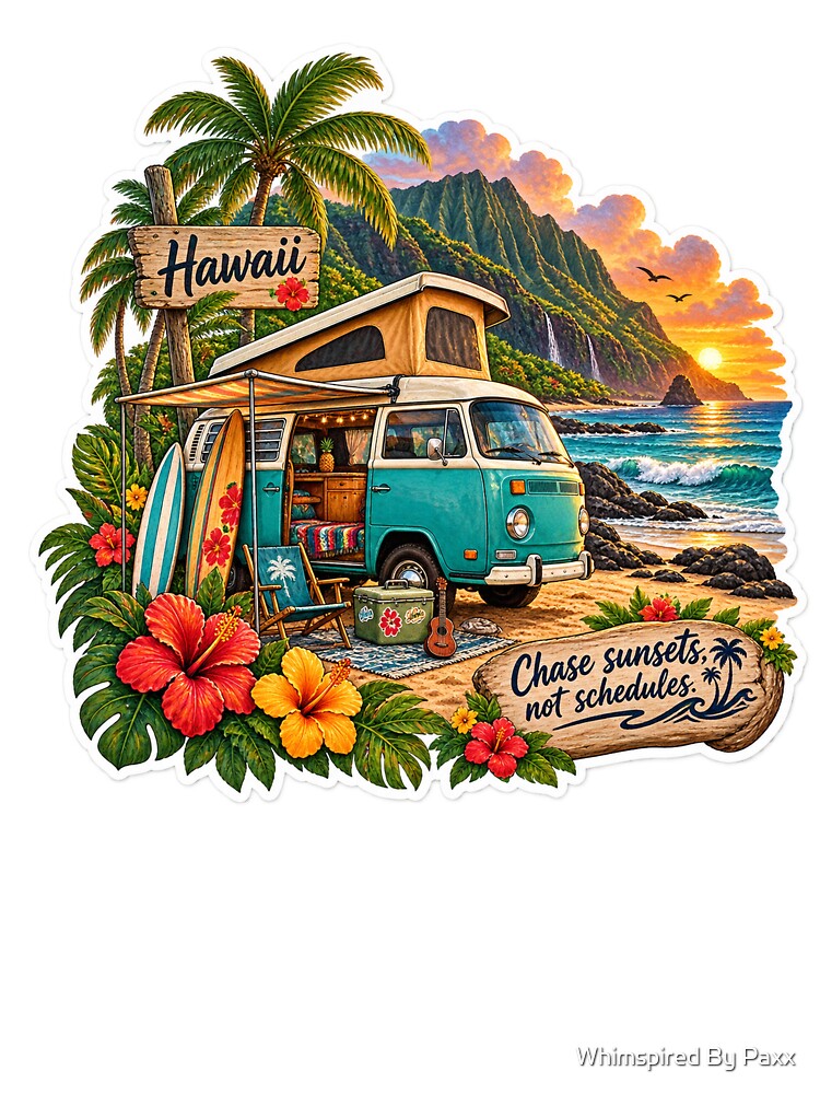 Hawaii Van Life by Whimspired By Paxx