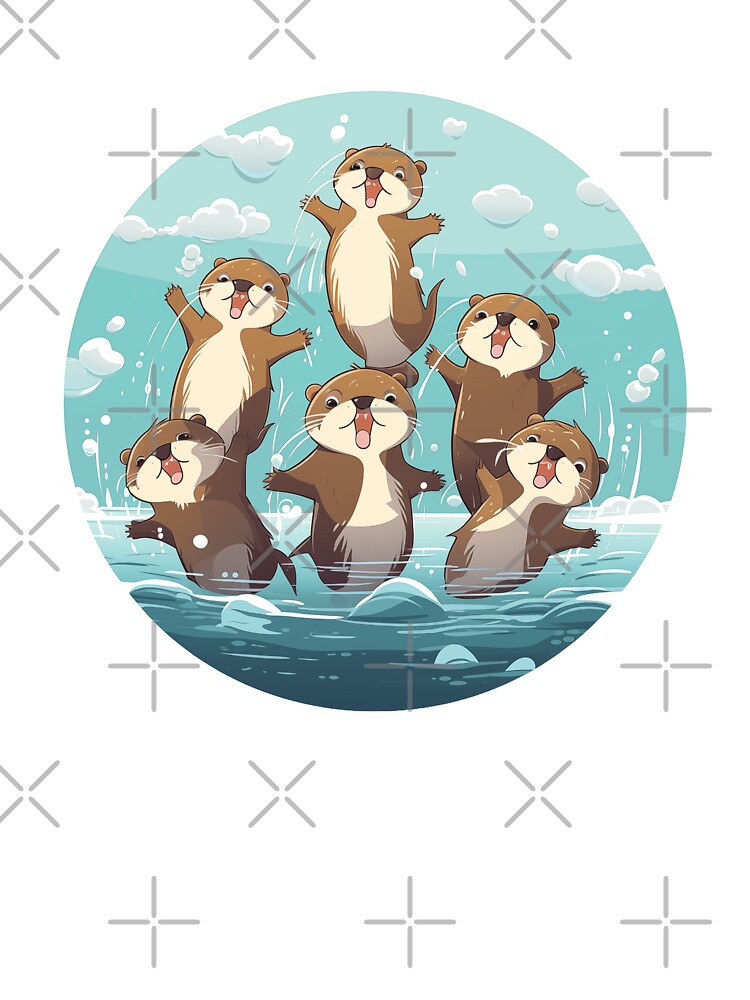 Make a Splash! Dive into the Otter-verse with Redbubble Designs by digizonebydas