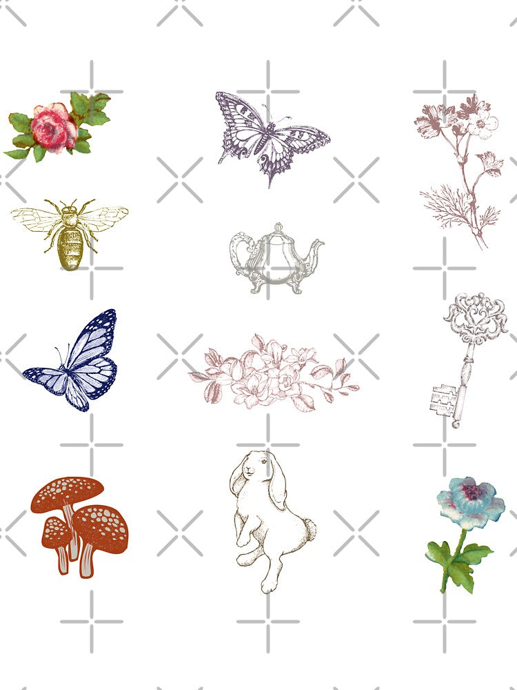 Fairycore Aesthetic Sticker Pack by yumiso