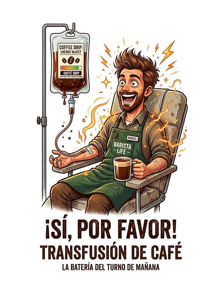 Coffee transfusion by dehosteleria