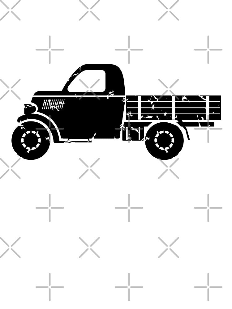 Funny Old Black Truck by Islanr