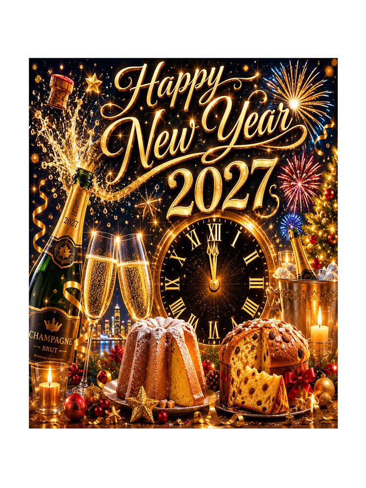 Happy New Year 2027 Celebration Design ??✨ by RipantinaFantasy