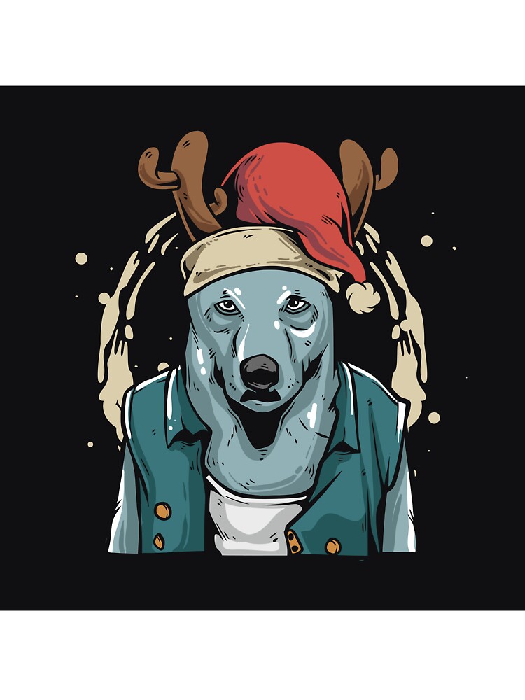 Christmas Reindeer by arkhipoff
