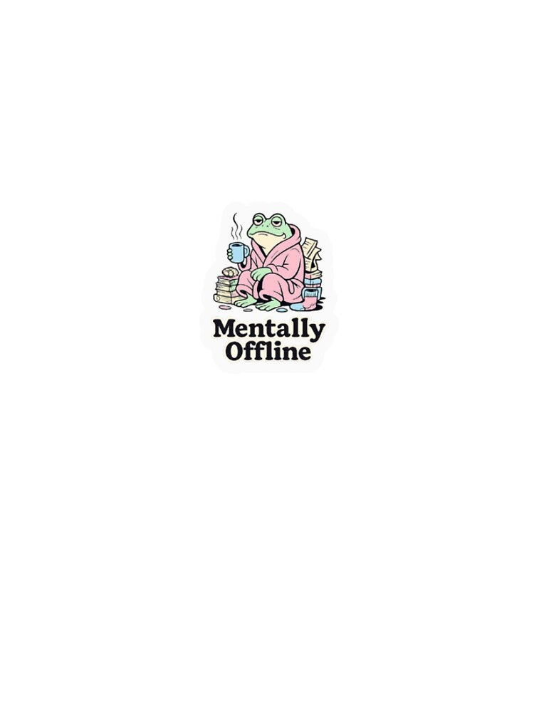Mentally Offline Frog by sintam