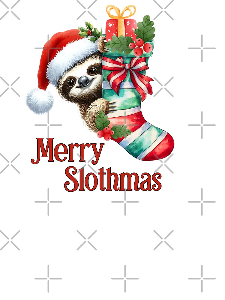 Merry Slothmas by HappyLifeCreate