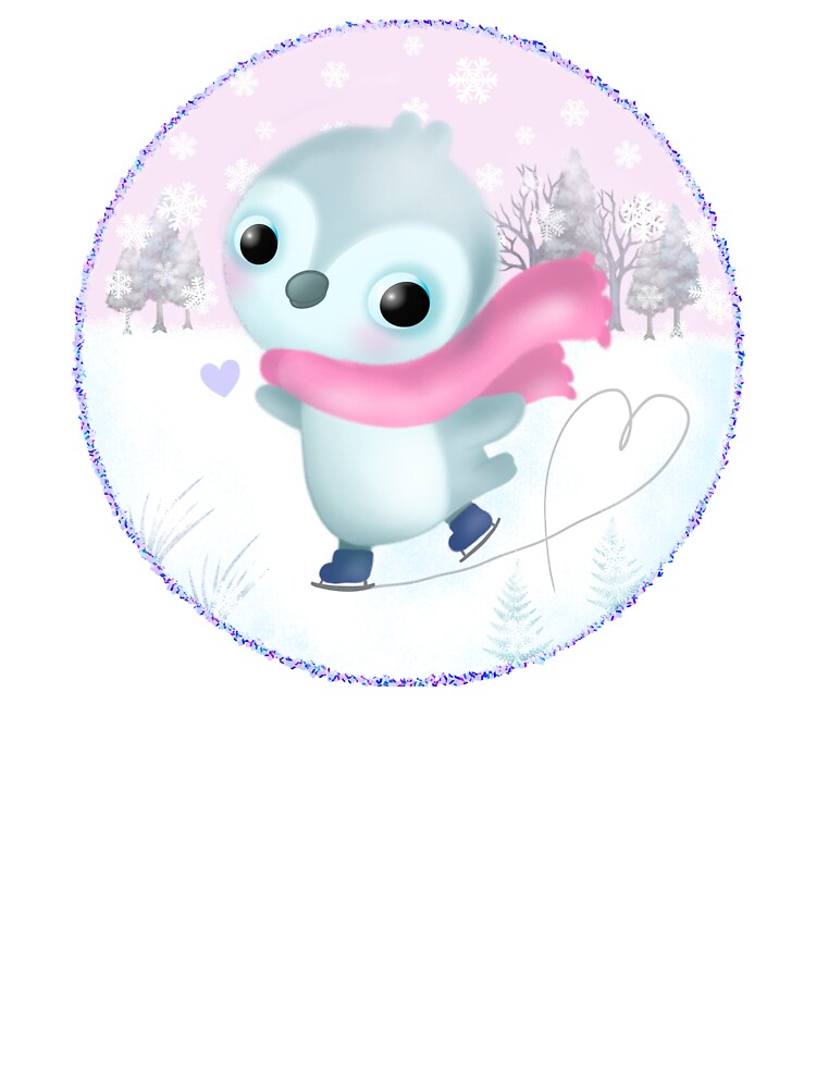 winter penguin by LiudmylaMaika