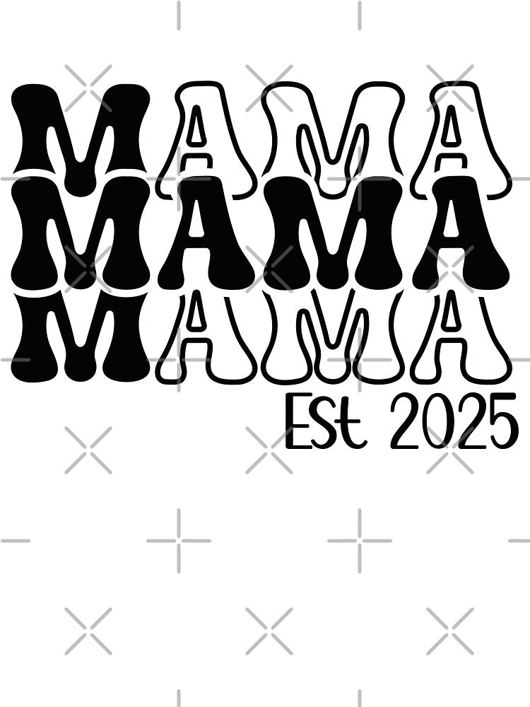 Mama - Cute Mothers Day Retro Vintage Floral Aesthetic Mom Mommy Wife Family Grandma Daughter Gift by FuzionRaptor