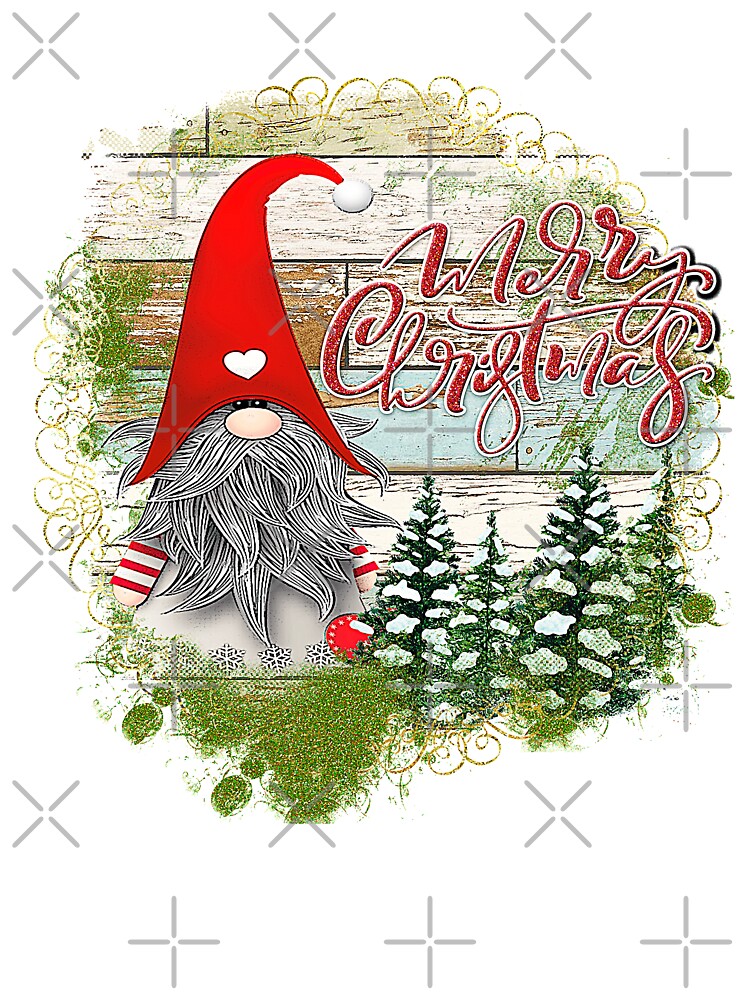 Christmas Gnome, Merry Christmas by Khalu