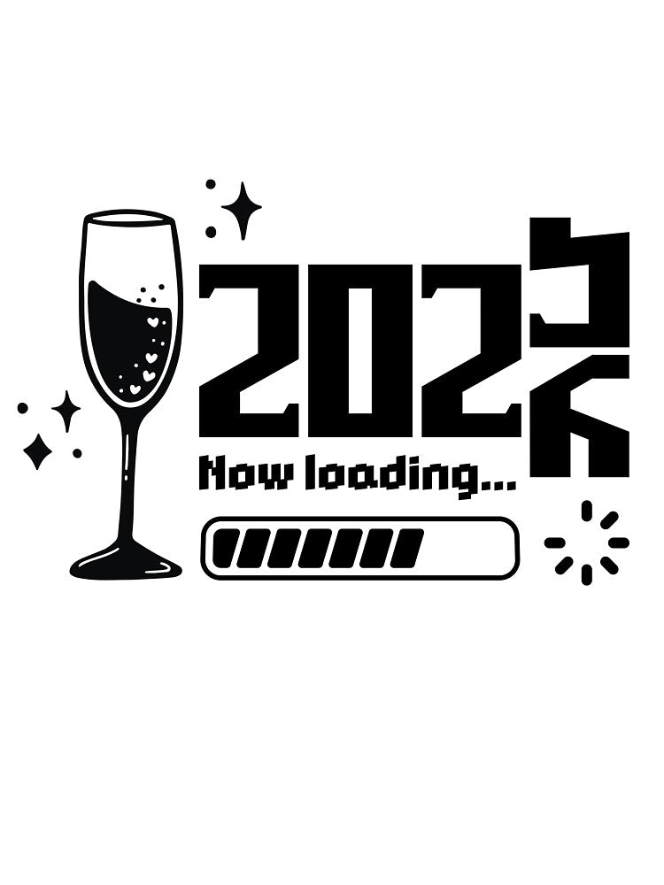New Year Loading 2026 – Minimal Gamer Design by LoviqueLab