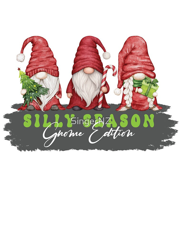 Silly Season Gnome Edition – Cute Christmas Gnome Trio by SingerNZ