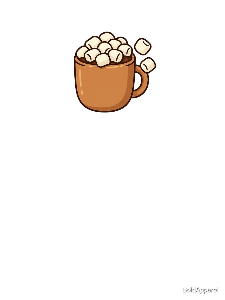 Cozy Hot Cocoa Mug with Marshmallow Overflow by BoldApparel
