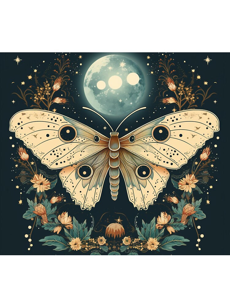 chinese moon moth by TshirtTalkYou