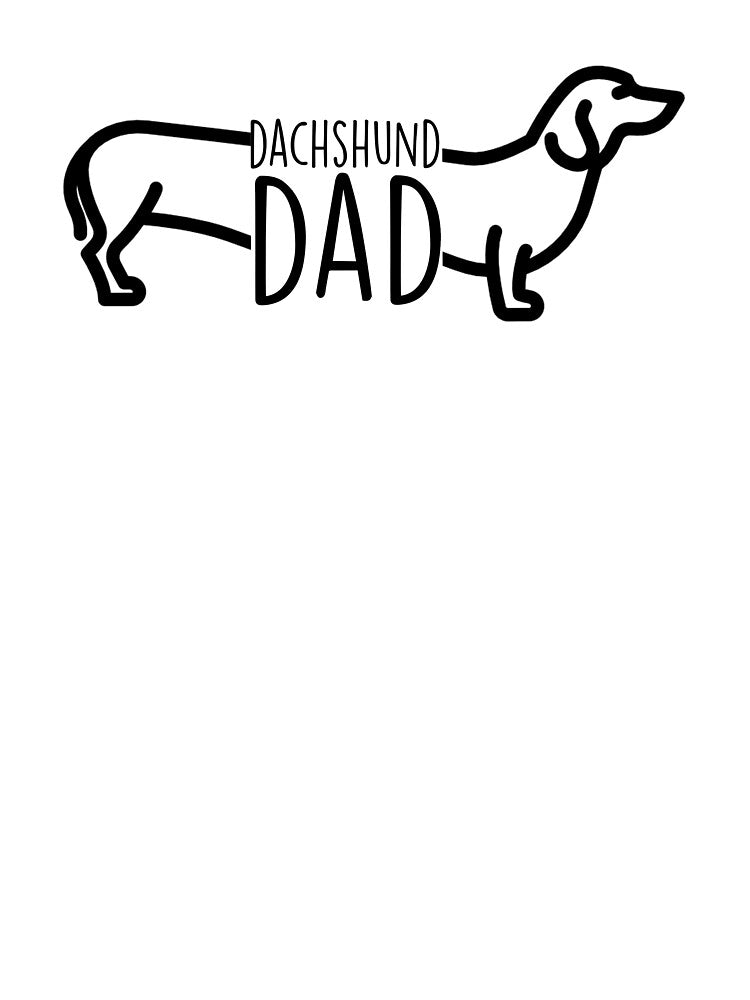 Dachshund Dad by Rylastores