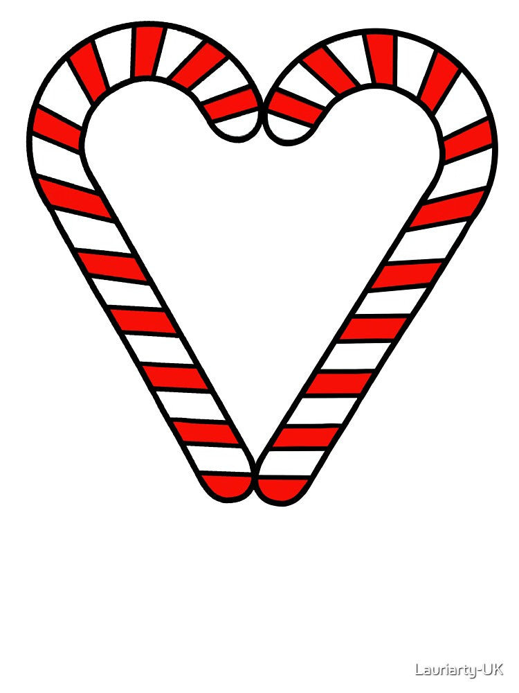 Candy Cane Heart by Lauriarty-UK