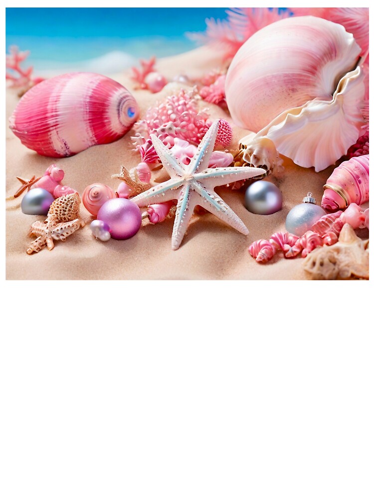 Beachy Christmas Pink Aesthetic by PinkGoddessLove