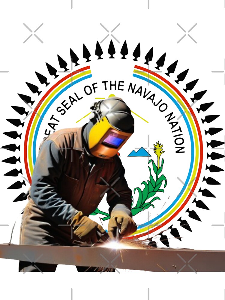 Navajo Nation Welder 2 by NativeGraffix