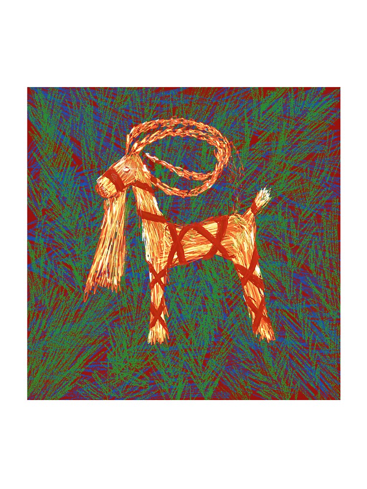 Yule goat by NinaBodenlosz