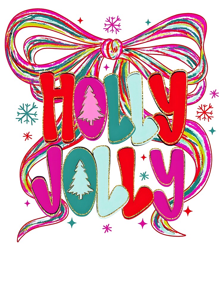 Holly Jolly Coquette Bow by Holvasterlund