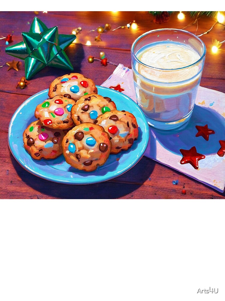 CHRISTMAS MILK & COOKIES #3 by Arts4U