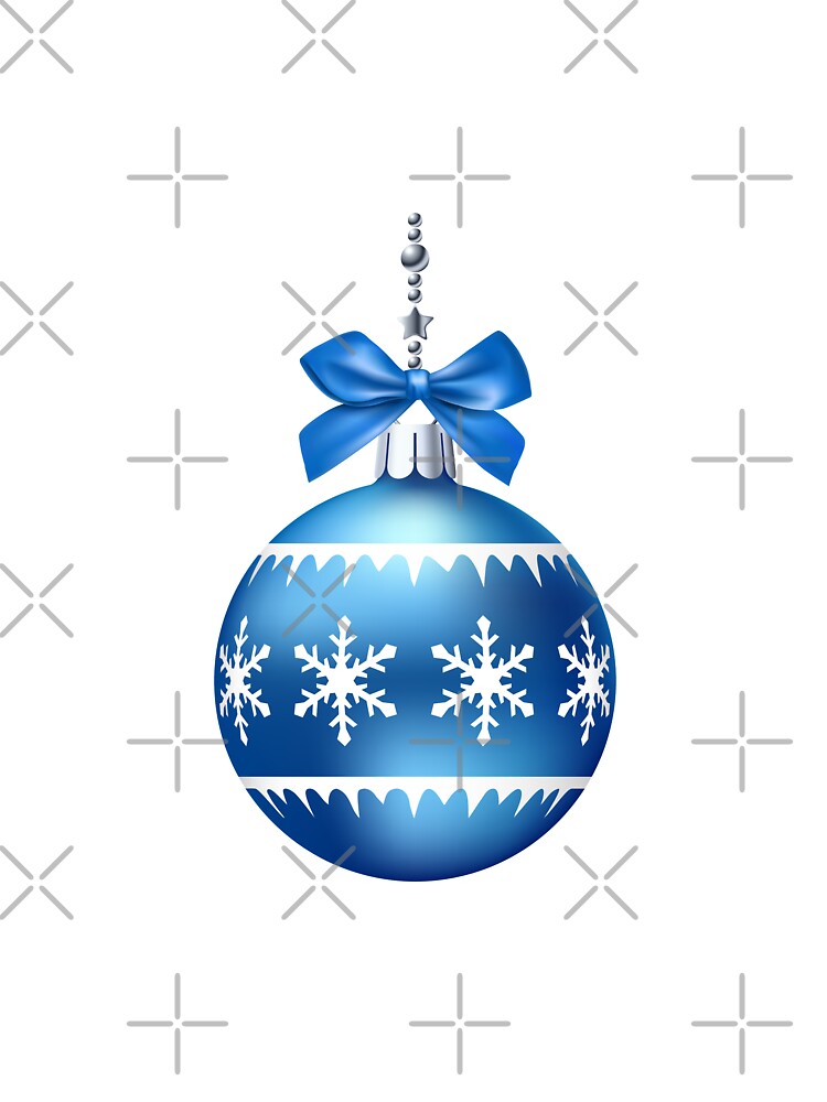 Christmas Day | 25 Dec | Blue Christmas Ball II by YI-Creations