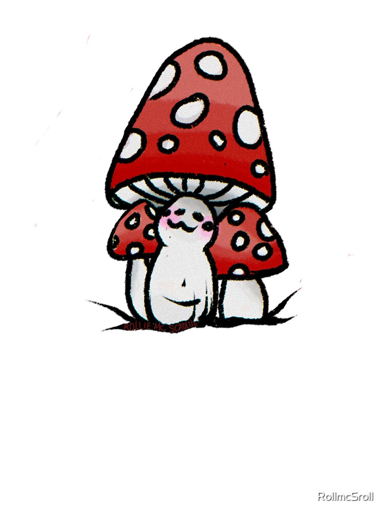 Adorable Mushroom Friend by RollmcSroll