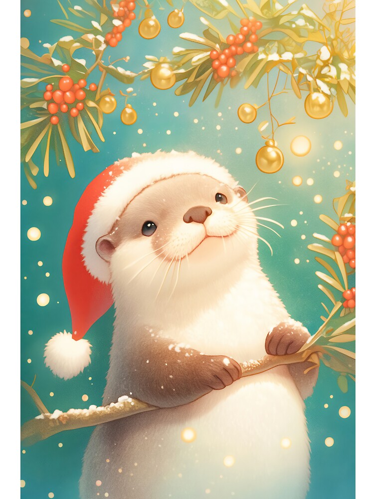 A Very Otter Christmas by AshiraCreations